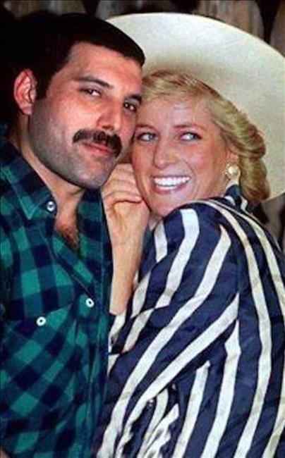 Lady Di y Freddie Mercuri escaparon juntos a un bar gay y así lo vivieron