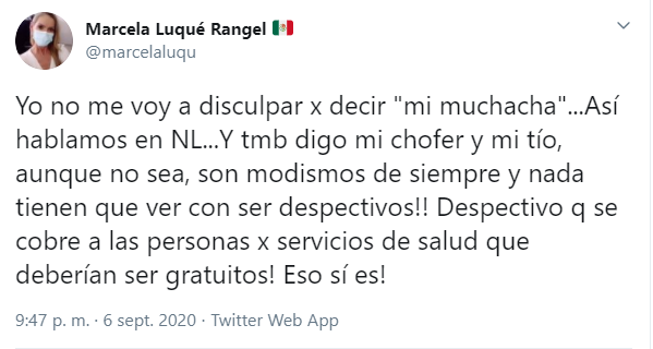 Lady Mi Muchacha: Senadora de Nuevo León llama "esclava" a empleada doméstica