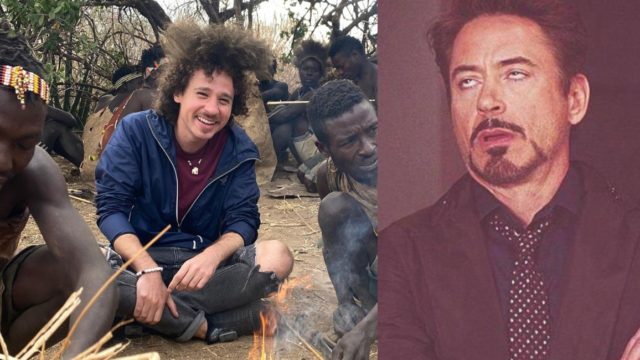 Luisito Comunica fuma marihuana con tribu africana