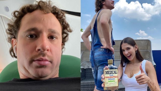 Destrozan a Luisito Comunica por publicar foto con su novia y el mezcal