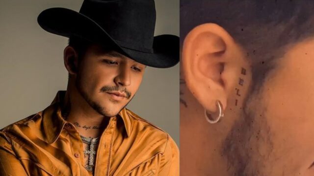 MamÃ¡ de Christian Nodal lo regaÃ±a por su tatuaje en la cara
