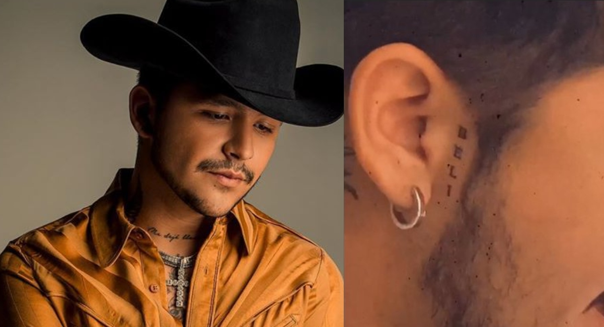 Mamá de Christian Nodal lo regaña por su tatuaje en la cara