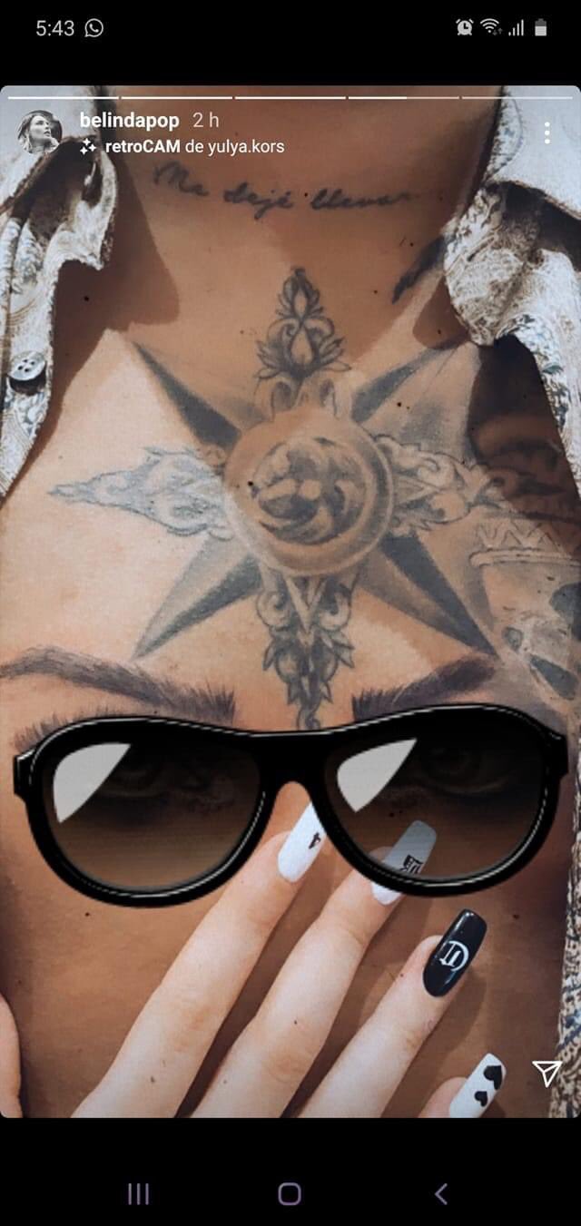 Memes de Belinda y Nodal por los tatuajes que se hicieron en pareja