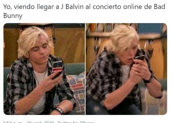 Los mejores memes del concierto virtual de Bad Bunny