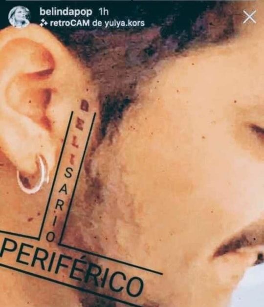 Memes de Belinda y Nodal por los tatuajes que se hicieron en pareja