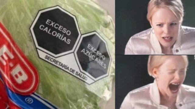 Memes que nos quitan el hambre por las nuevas etiquetas en productos