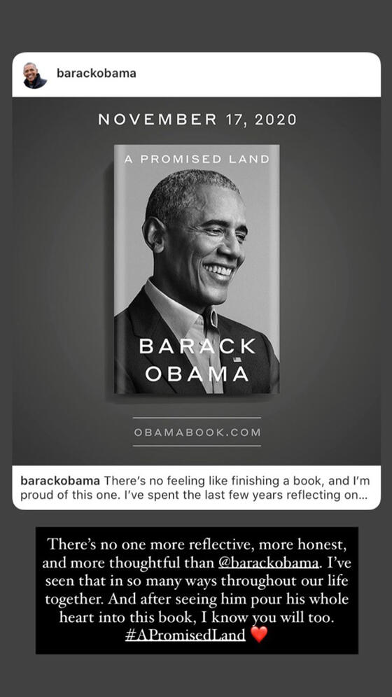 Michelle manda un conmovedor mensaje a su esposo Barack Obama 