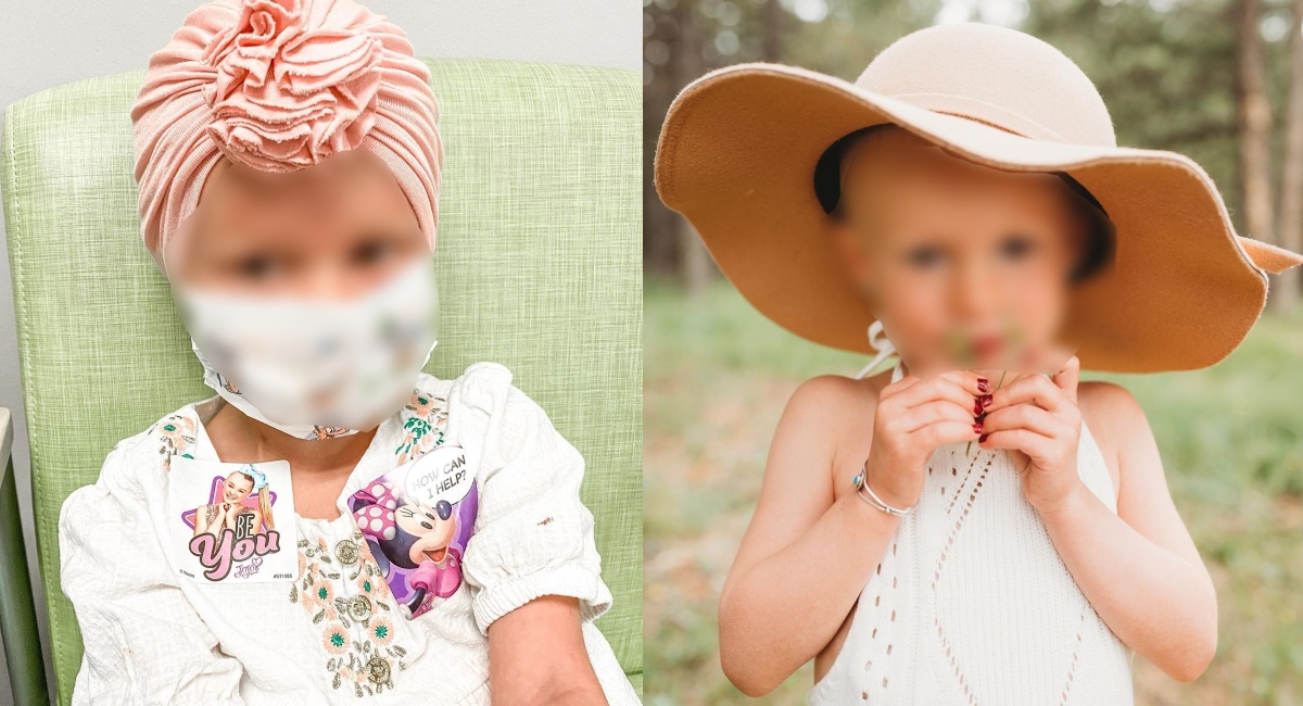 Niña celebra que venció el cáncer con una sesión de fotos para contar su historia