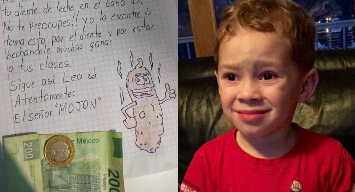 Niño pierde su diente de leche en el baño y el señor mojón lo recupera