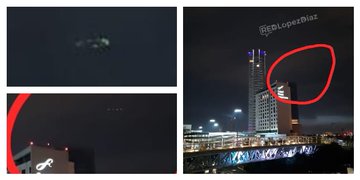 Video: Captan supuestos OVNI en Angelópolis, Puebla