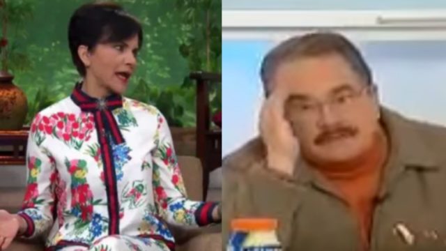 Pati Chapoy insultó a Pedrito Sola al equivocarse en comercial
