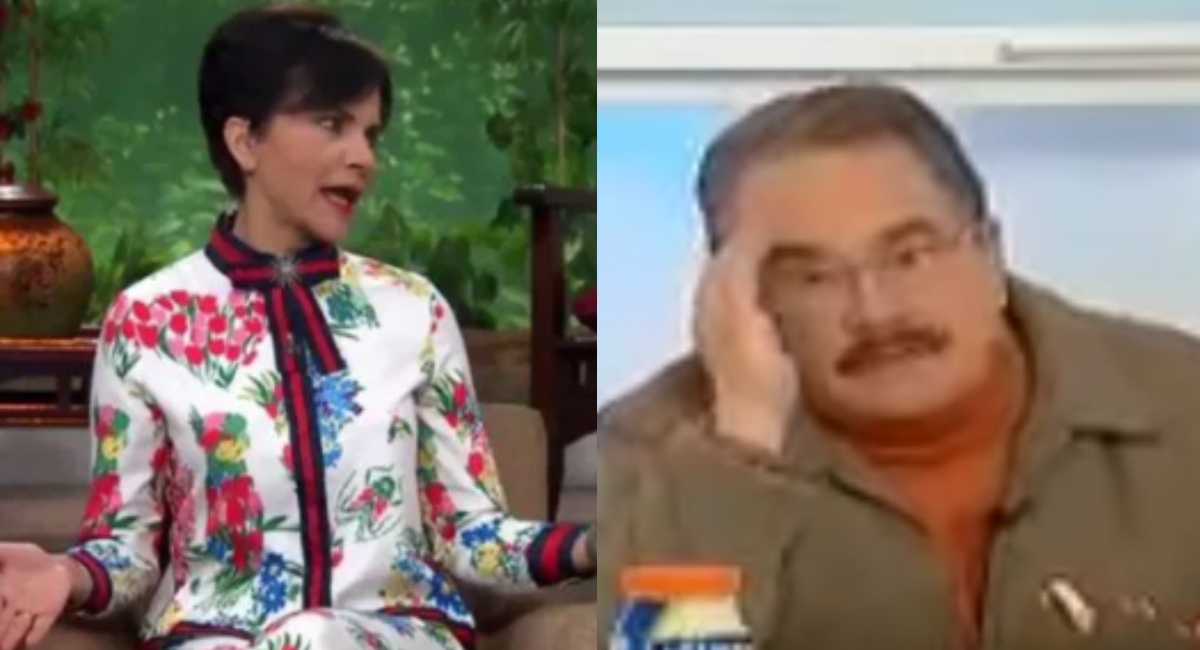 Pati Chapoy insultó a Pedrito Sola al equivocarse en comercial