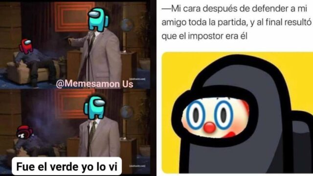Memes de "Among Us", el nuevo videojuego viral
