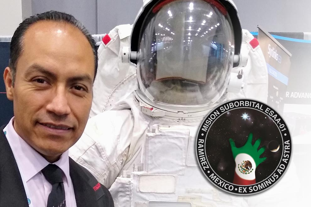 Profesor de la UNAM participará en la primera misión espacial latinoamericana de la historia