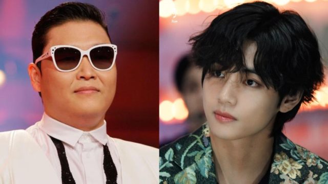 PSY y V de BTS se abrazan en una foto que harÃ¡ historia en el KPop