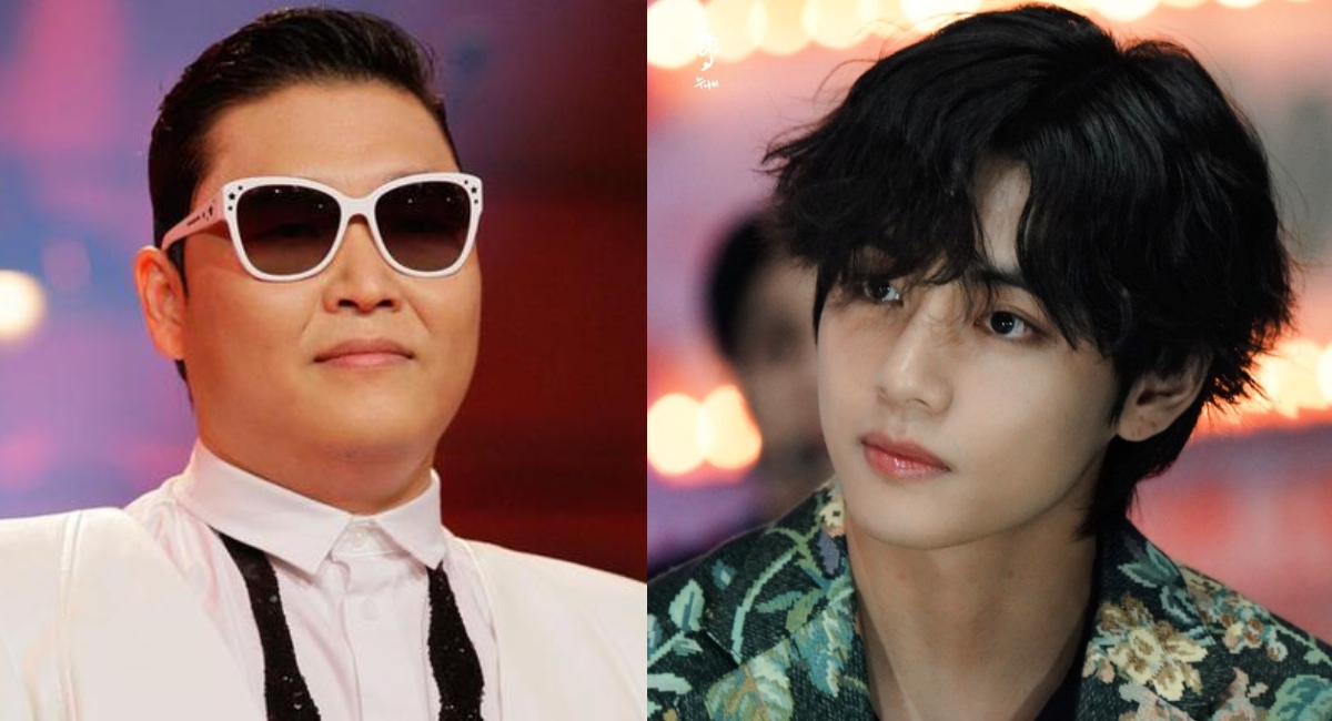 PSY y V de BTS se abrazan en una foto que harÃ¡ historia en el KPop