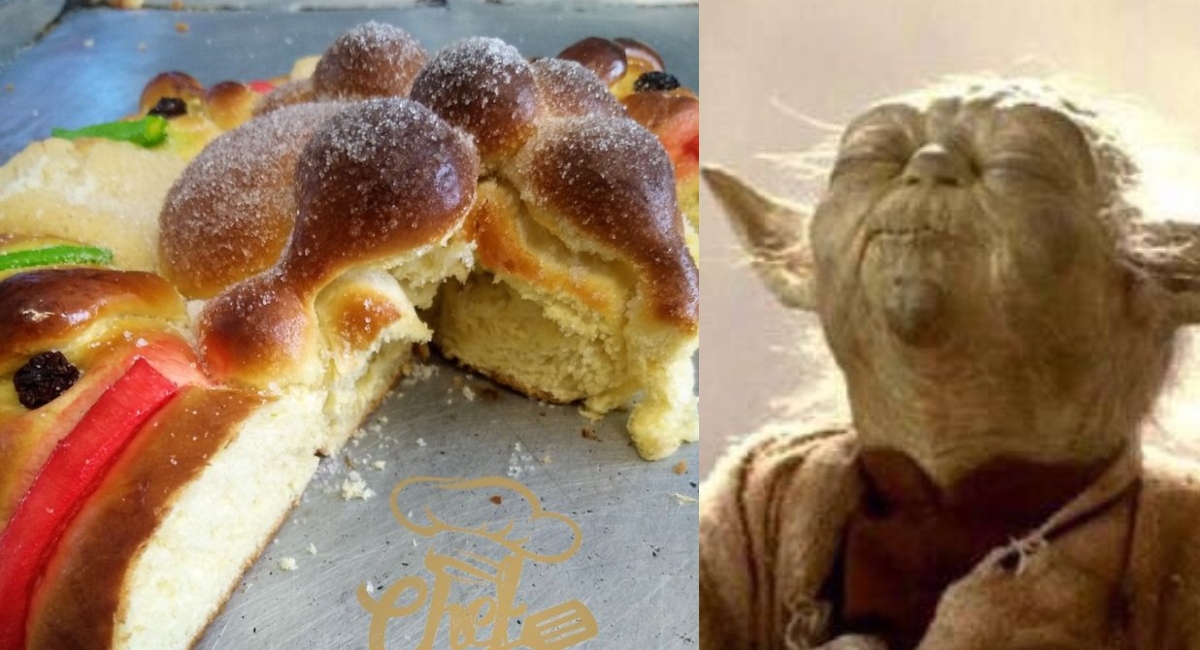 Roscamuerta: fusionan la rosca de reyes y el pan de muerto para más placer