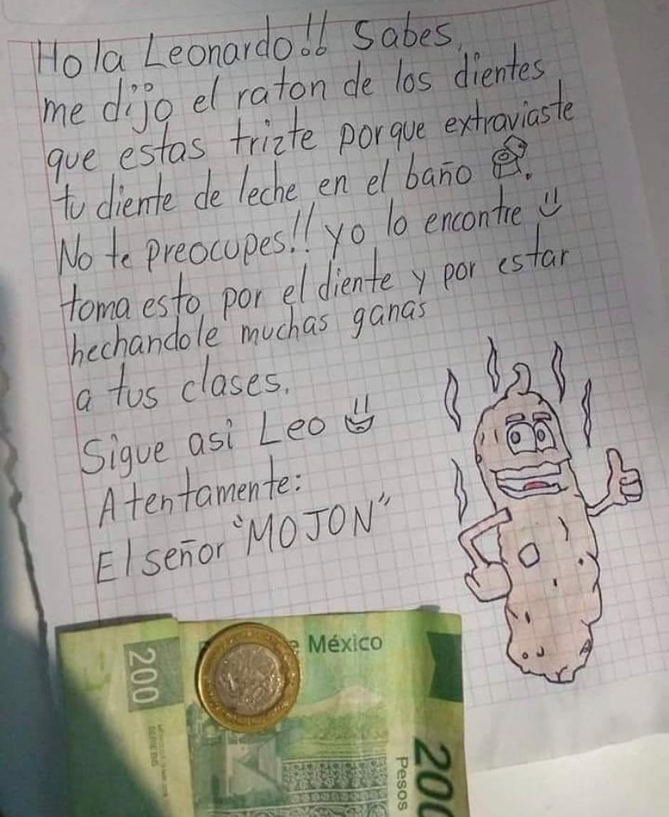 Niño pierde su diente de leche en el baño y el señor mojón lo recupera