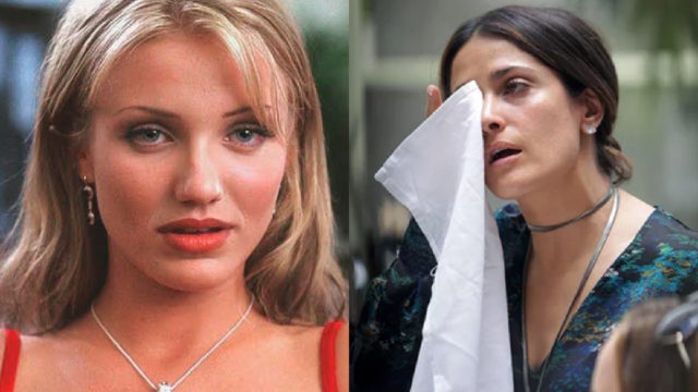 Cameron Diaz y Salma Hayek triste en hollywood