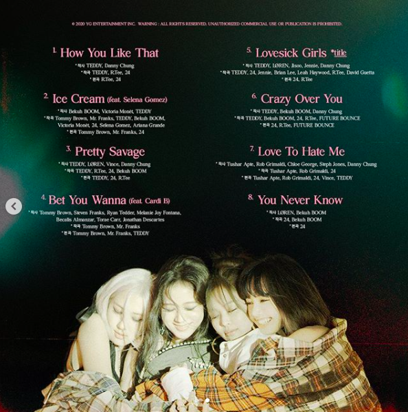 BLACKPINK comienza la cuenta regresiva para su nuevo álbum