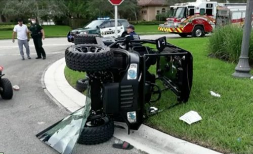 Imágenes accidente hijo de william levy