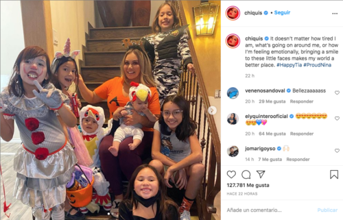 Chiquis Rivera disfrazada en instagram