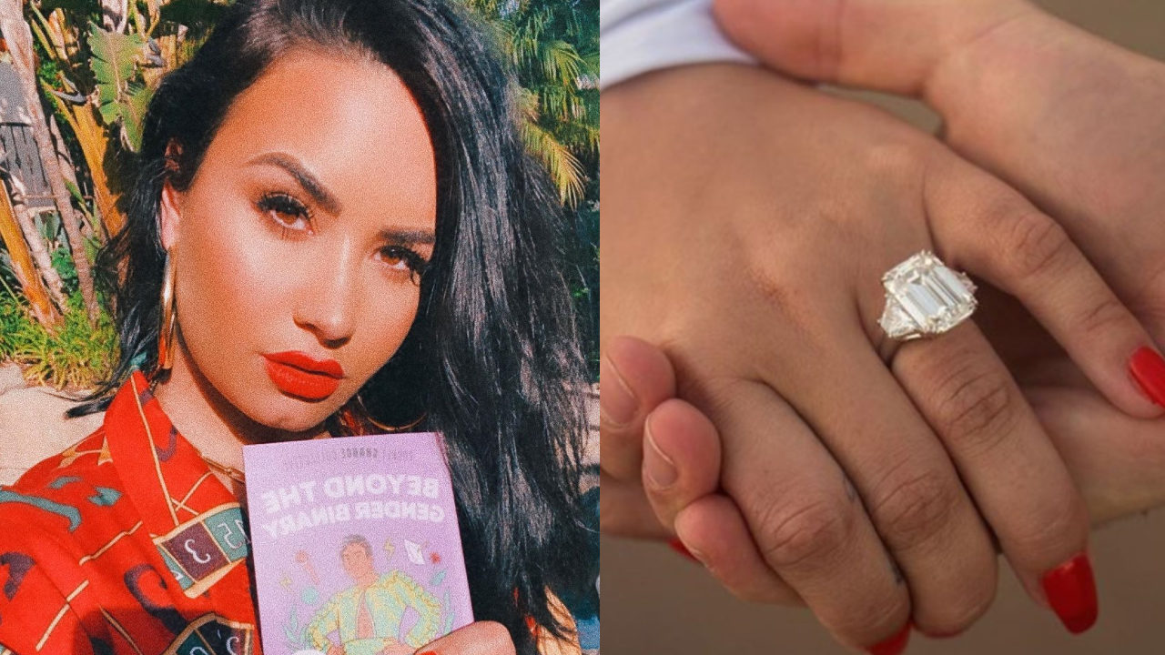 Demi Lovato regresó su anillo
