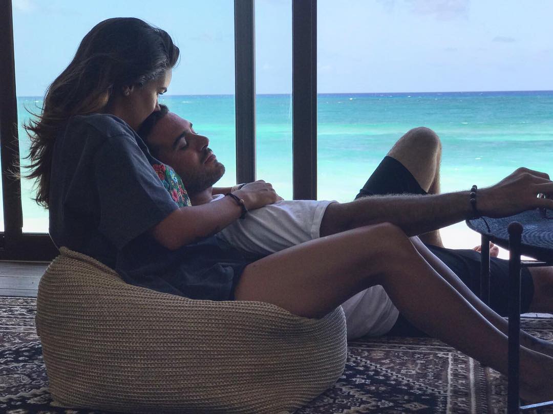 Pablo Lyle y su esposa