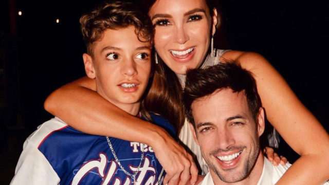 William Levy y su hijo junto a su esposa