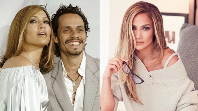 Jennifer Lopez con Marc Anthony
