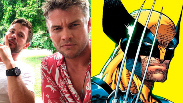Luke hemsworth como wolverine