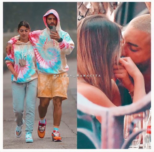 Maluma y su novia Susa Gómez