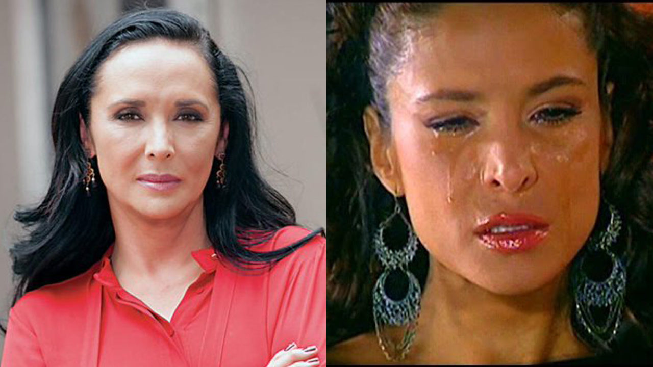 Mayra Rojas y Lorena Rojas llorando