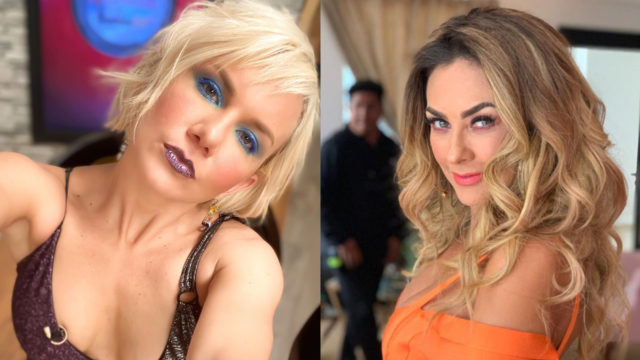 Michelle Vieth canta con Aracely Arambula