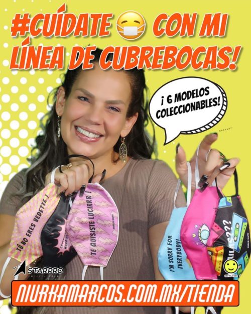 Cubrebocas de Niurka