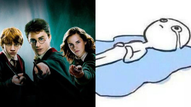 Fans llorando por salida de Harry Potter de Netflix