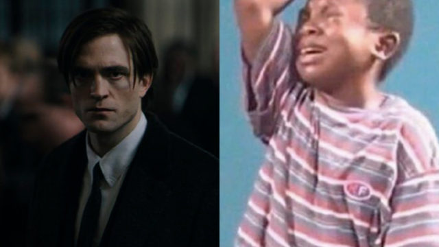 Meme del niÃ±o llorando por Robert Pattinson
