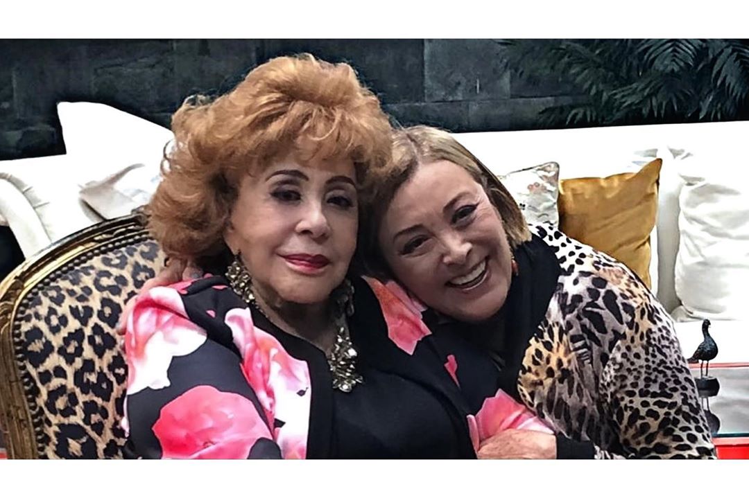 Sylvia Pasquel niega Covid-19 de Silvia Pinal
