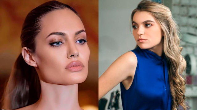 Sofía Castro y Angelina Jolie son idénticas