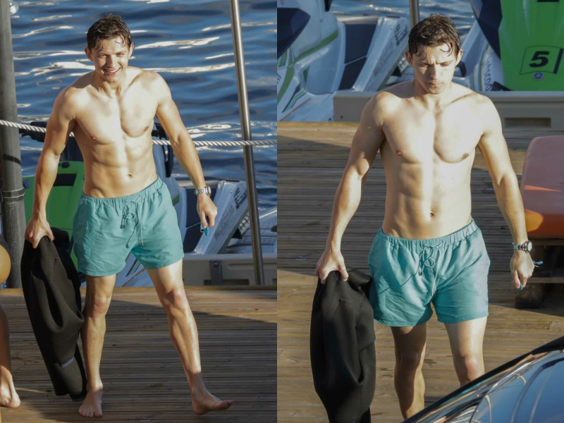 Tom Holland se encuentra en Barcelona