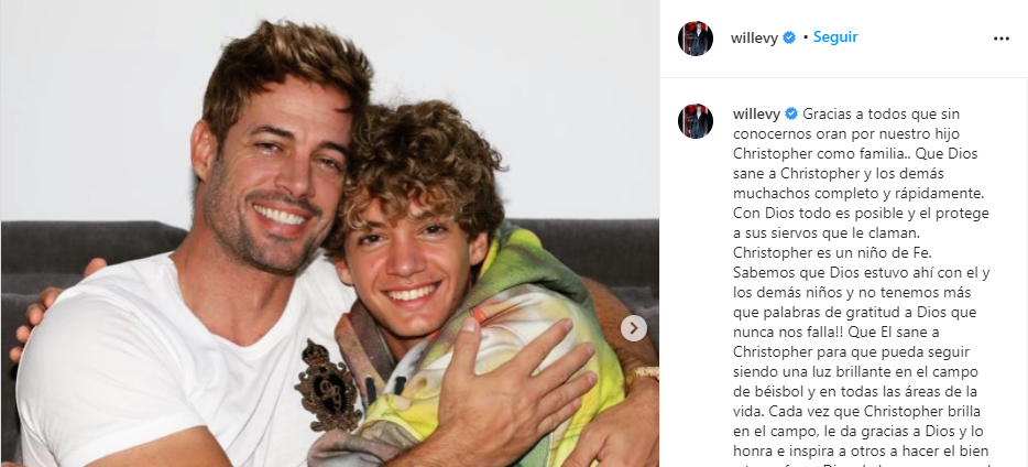 William Levy habla del accidente