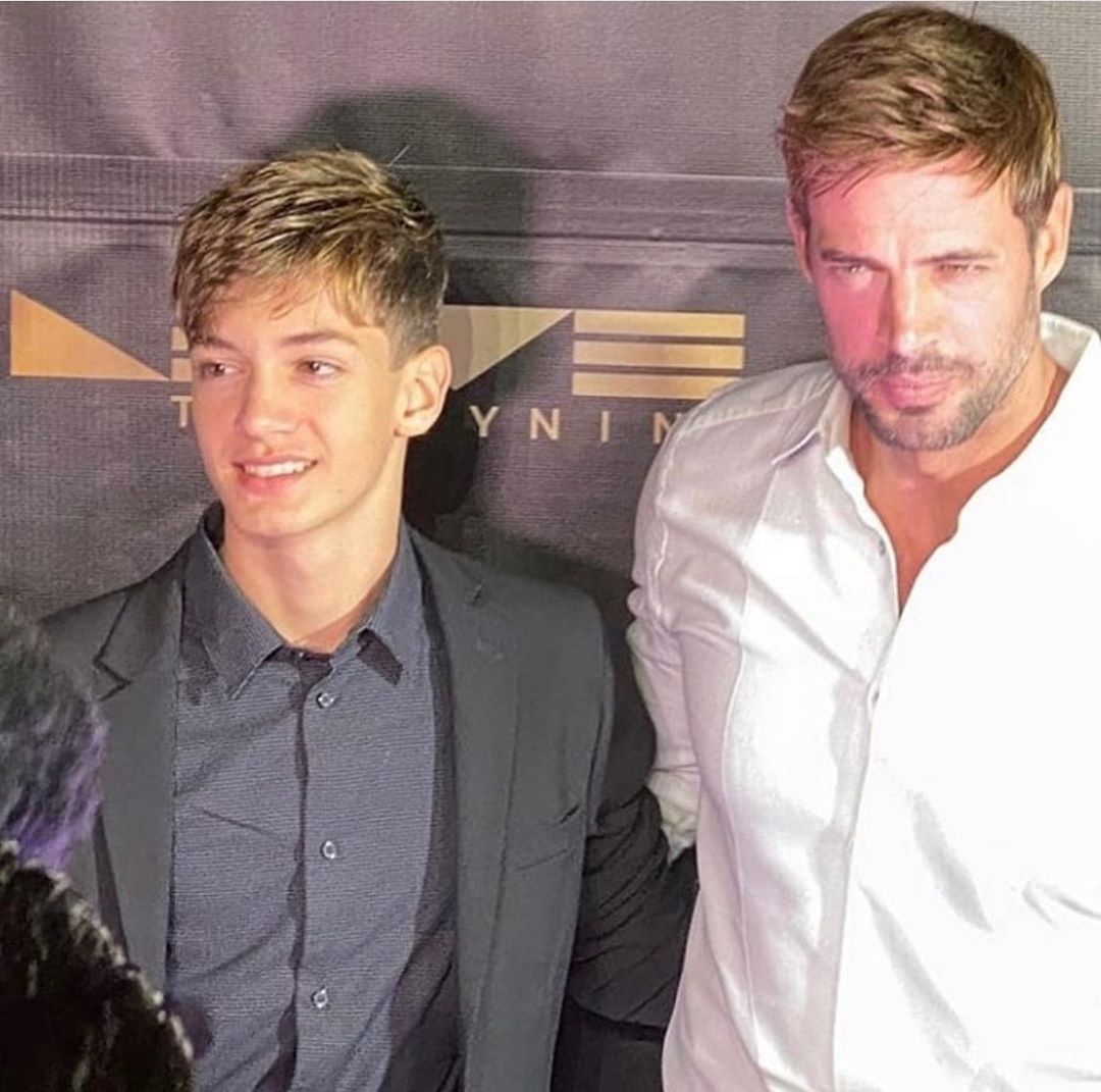 William Levy con su hijo