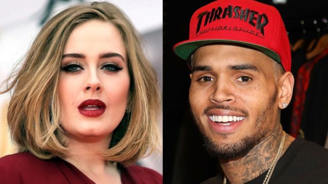 Adele y Chris Brown levantan rumores de una relación