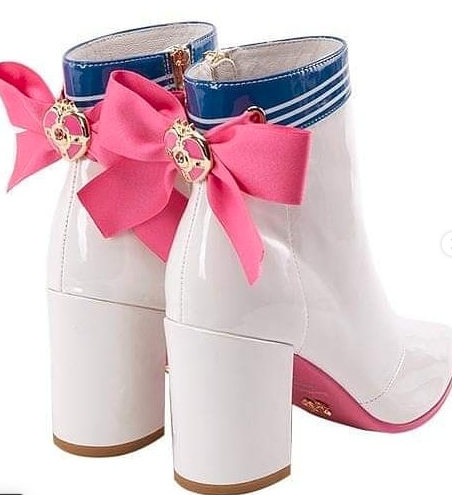Botas Sailor Moon blancas Serena