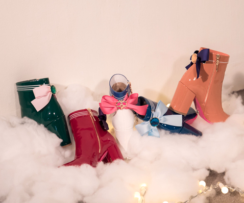 Botines Sailor Moon colores 
