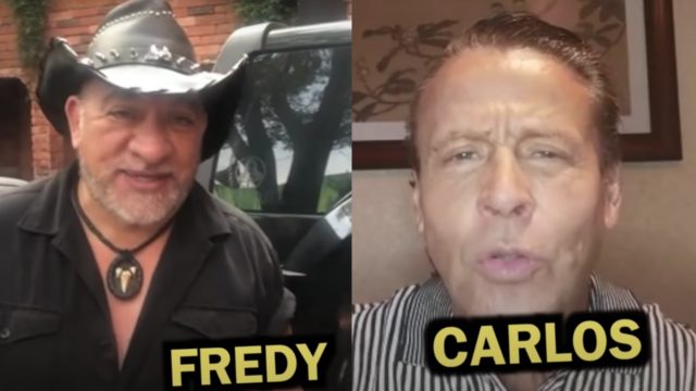 Carlos Trejo y Alfredo Adame