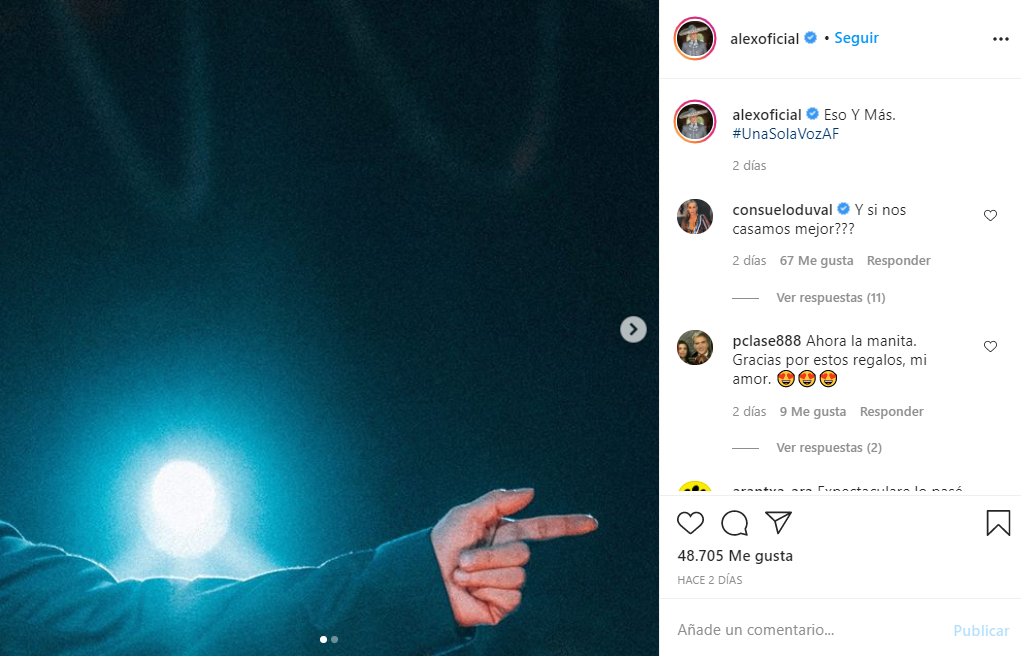 Consuelo Duval revela su amor por Alejandro Fernandez y le propone matrimonio