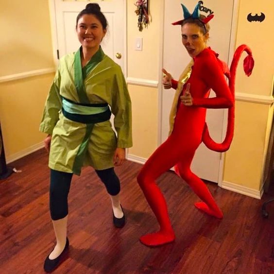 Disfraz pareja Mulan 