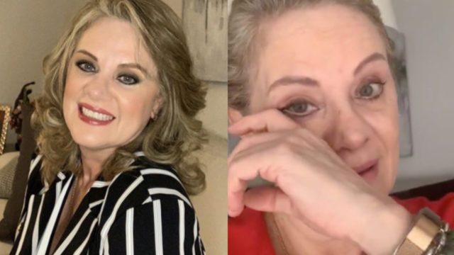 Erika Buenfil llora
