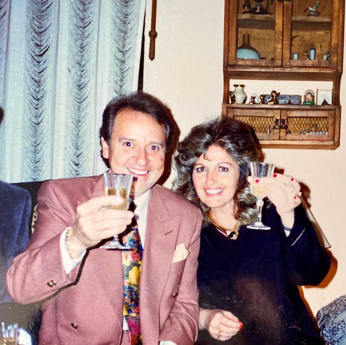 Carlos Villagran y su ex esposa Graciela Rivera